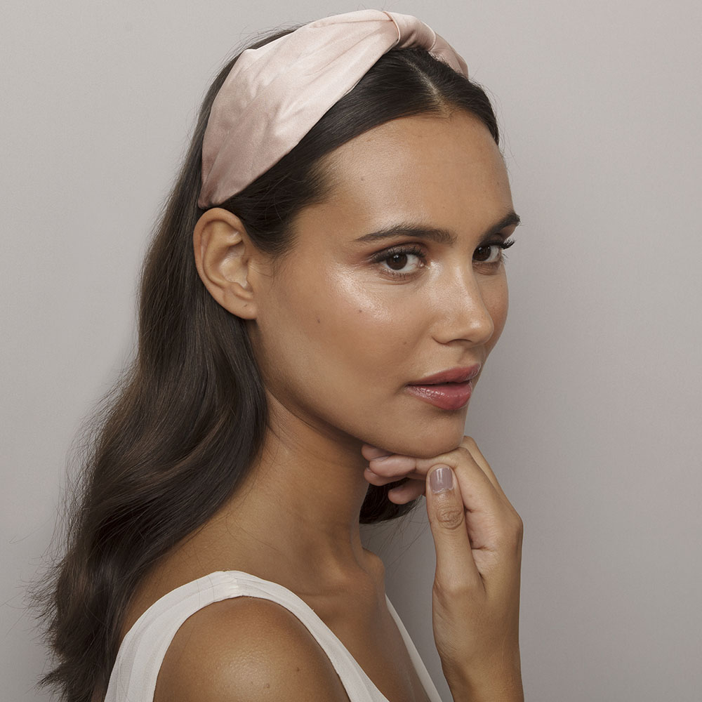 Marilyn hairpiece- Vintage rose