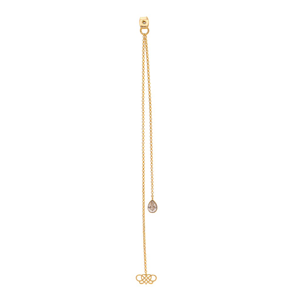 Logo chain drop - Silvershade (Gold)