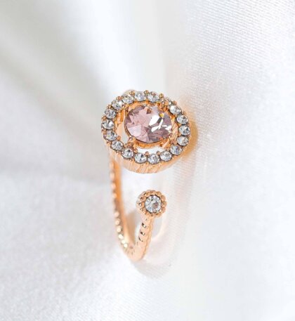 Miranda ring - Vintage rose