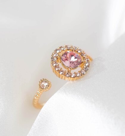 Miranda ring - Light rose