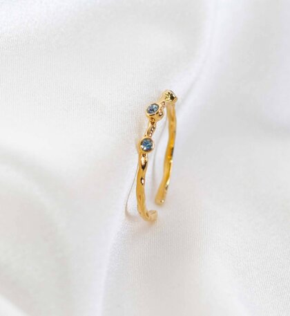 Jagger ring - Indian sapphire