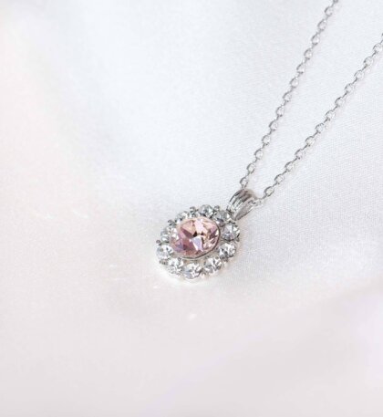 Sofia necklace - Silk (Silver)