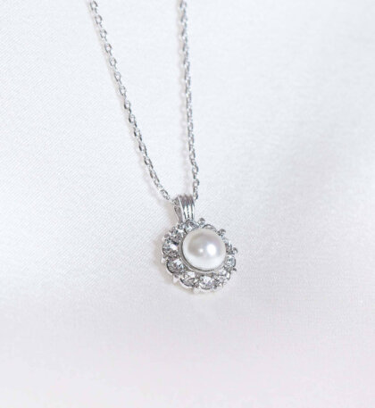 Sofia Pearl necklace - Créme