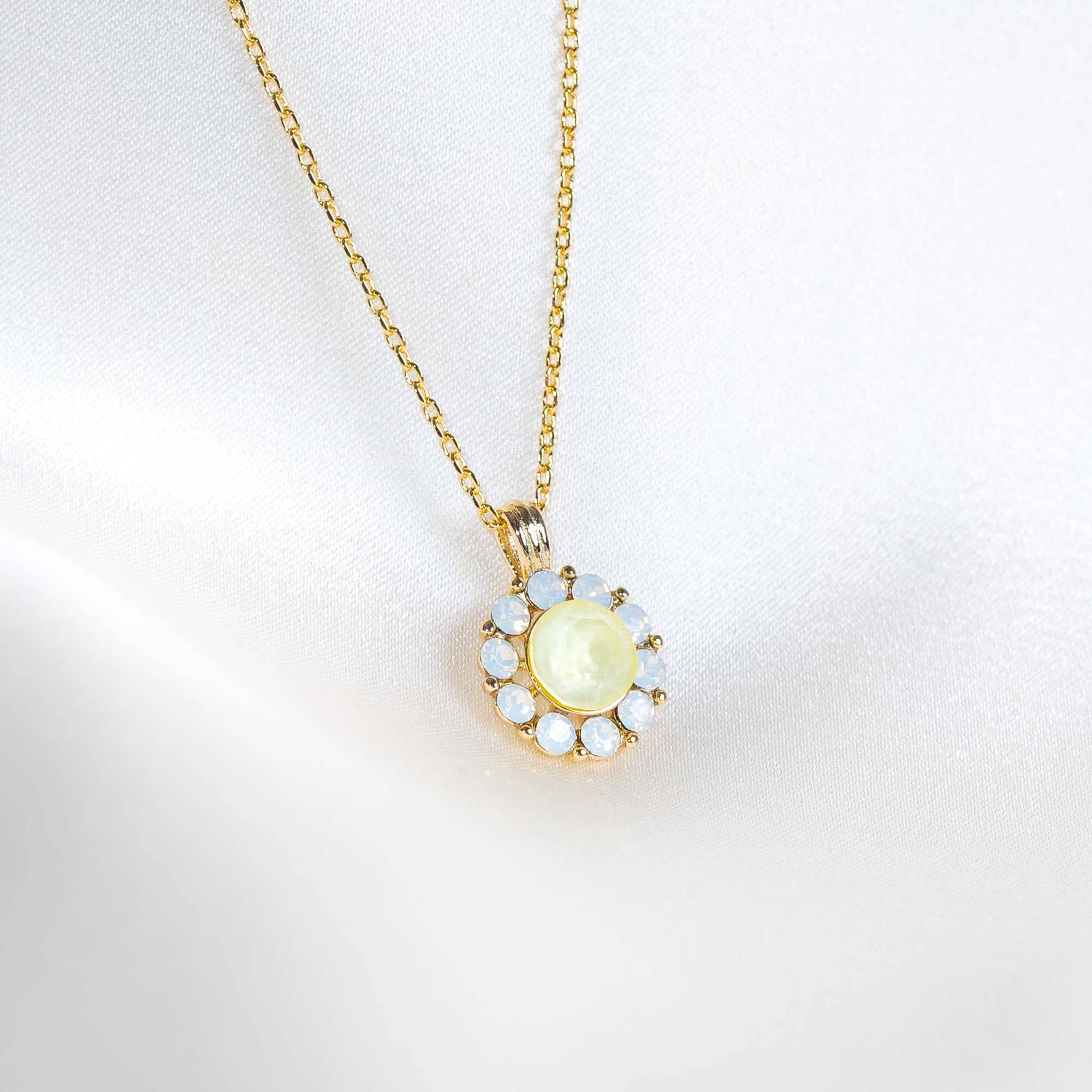 Sofia necklace - Sugar lemon