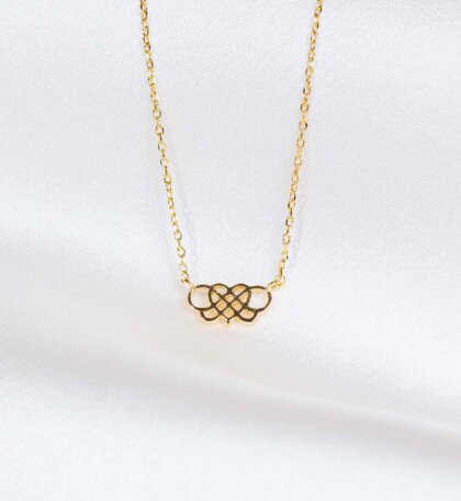 Lily signature necklace - Gold