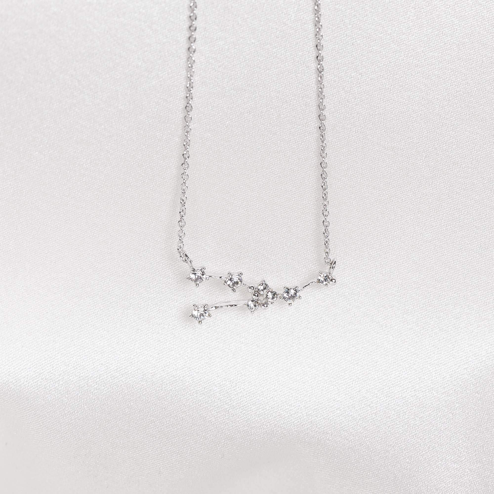 Taurus star sign - Crystal (Silver)