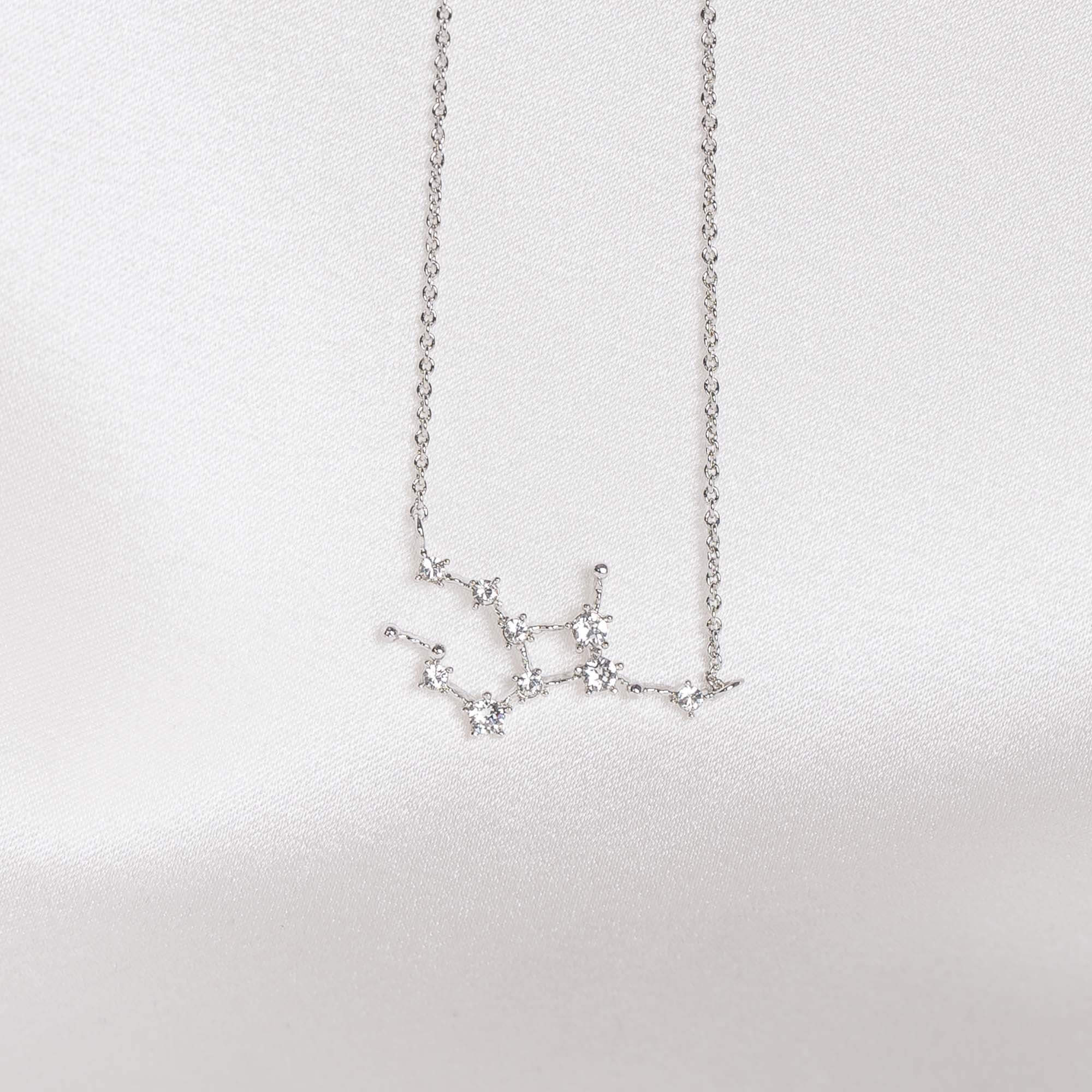 Virgo star sign - Crystal (Silver)