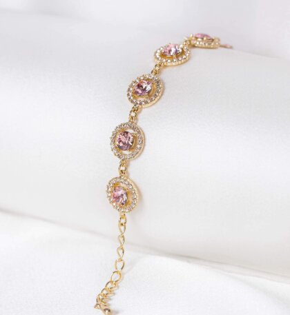 Miranda bracelet - Light rose