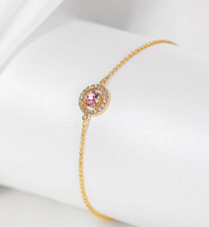 Miss Miranda bracelet - Light rose