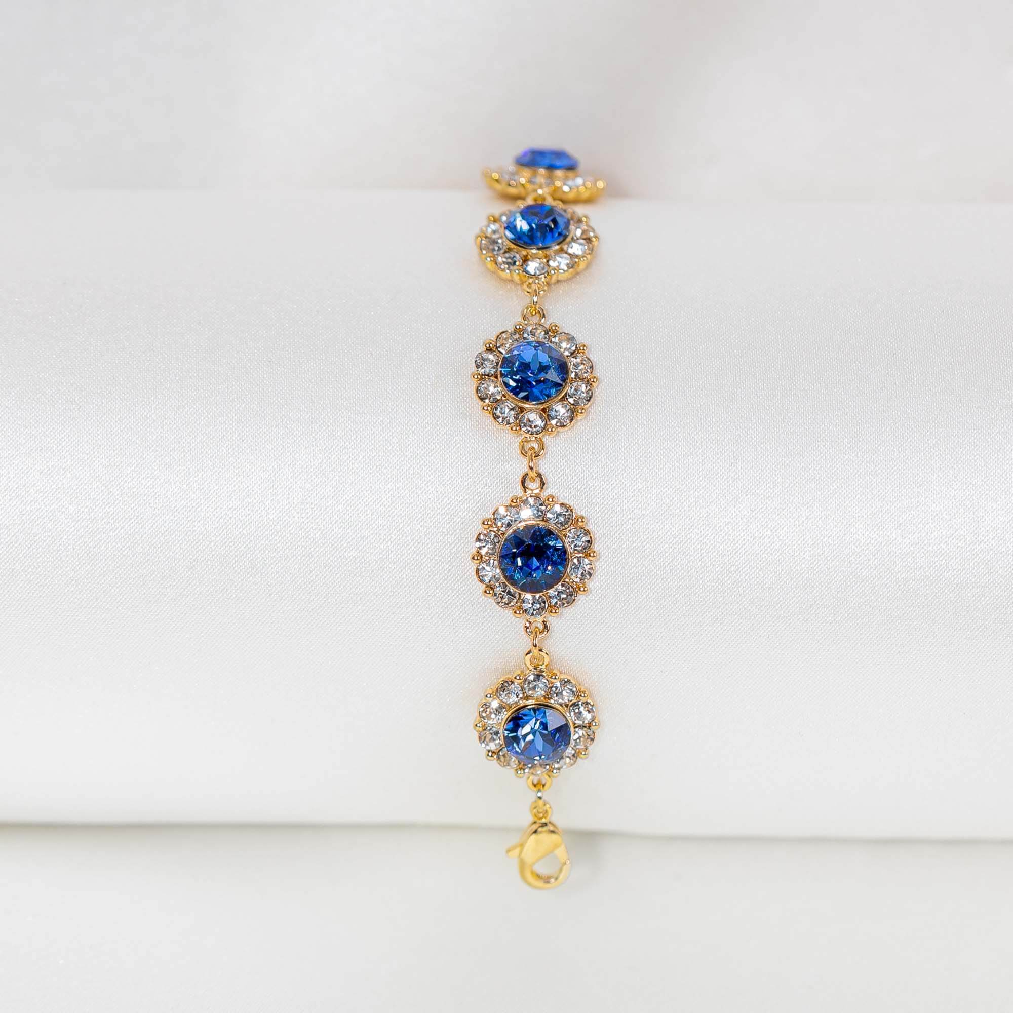 Sofia bracelet - Sapphire (Gold)