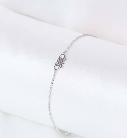 Lily signature bracelet - Silver