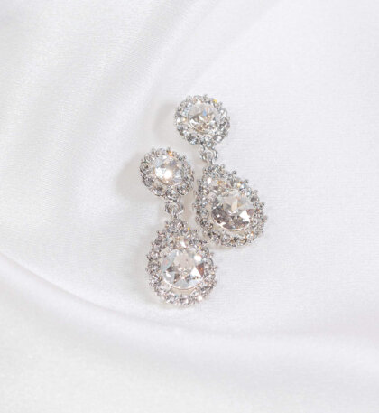 Sofia earrings - Crystal