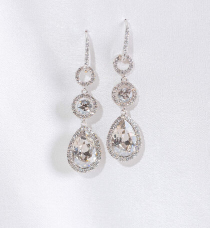 Amy earrings - Crystal