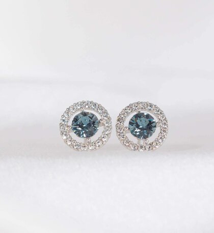 Miss Miranda earrings - Indian sapphire