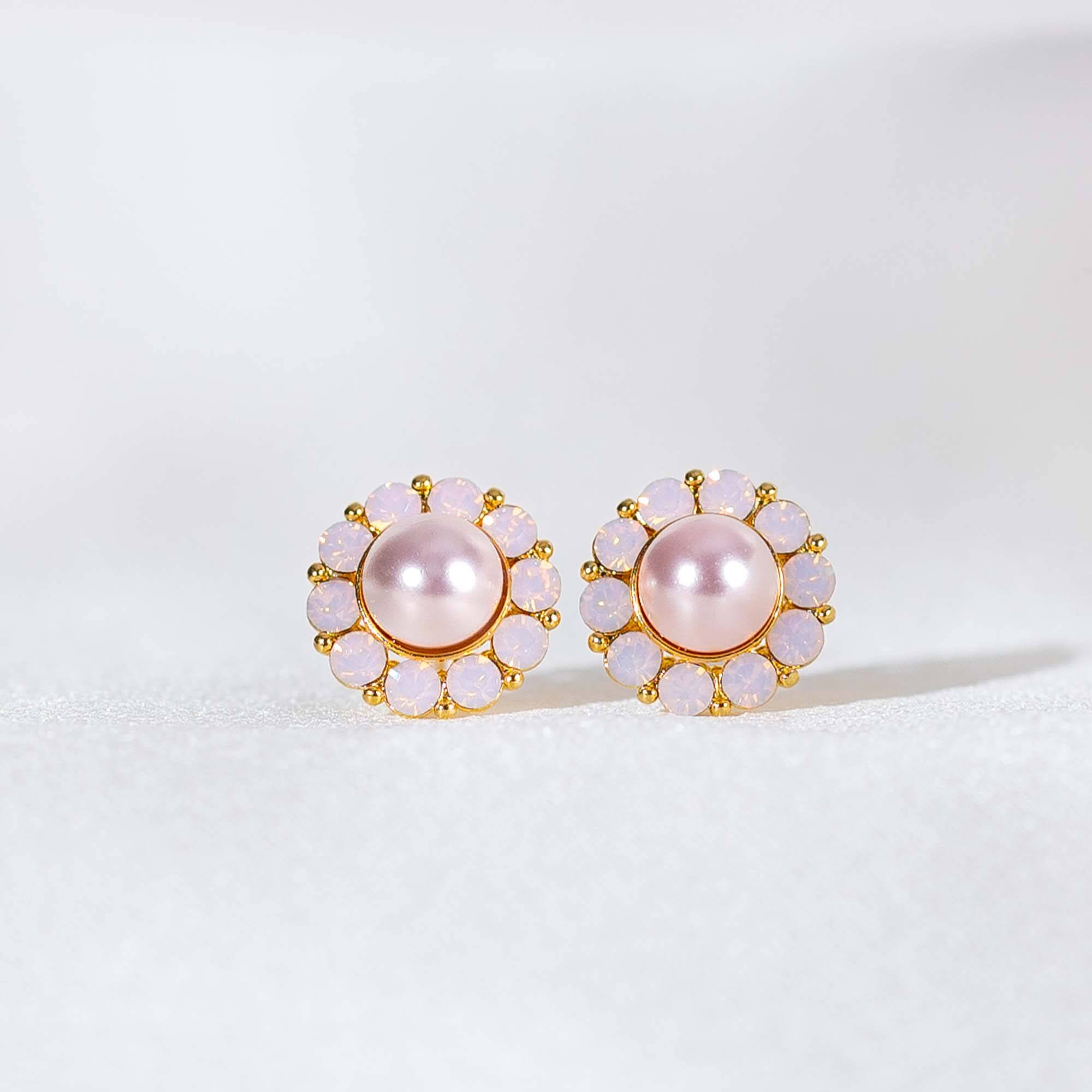 Miss Sofia pearl earrings - Rosaline