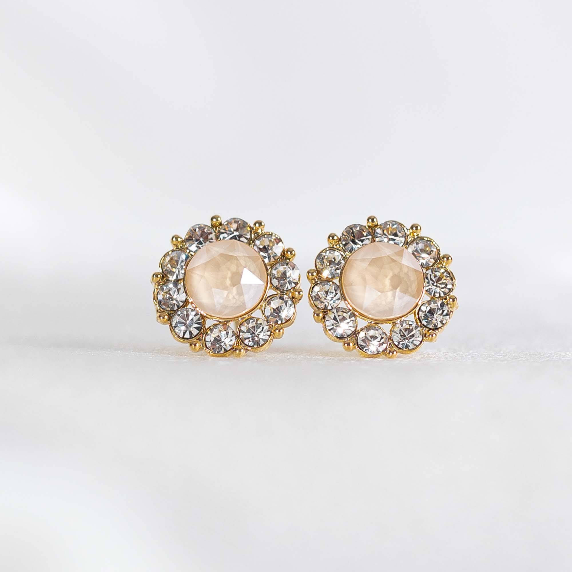Miss Sofia earrings - Oyster (Gold)