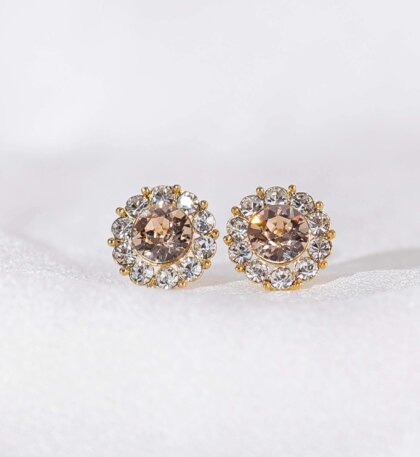 Miss Sofia earrings - Light silk (Gold)