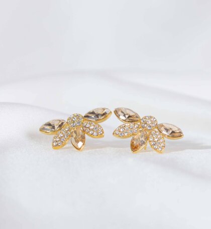 Lucia earrings - Champagne
