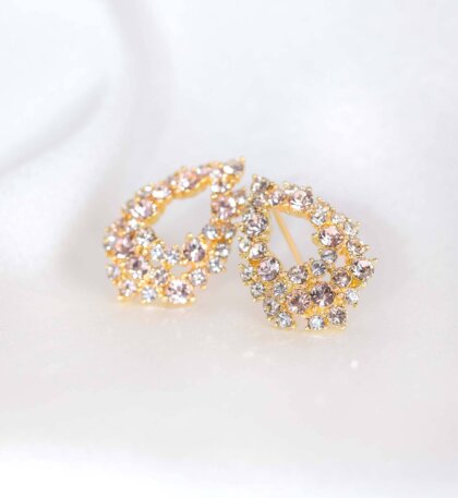 Petite Alice earrings - Silk