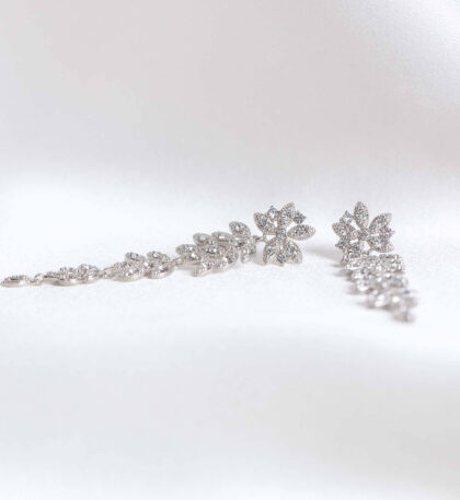 Petite Laurel earrings - Crystal