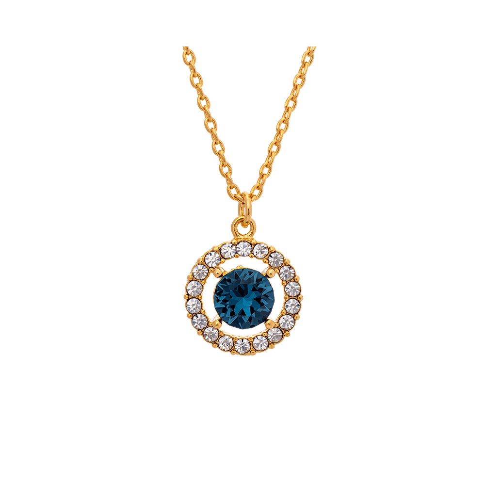 Miss Miranda necklace - Midsummer blue