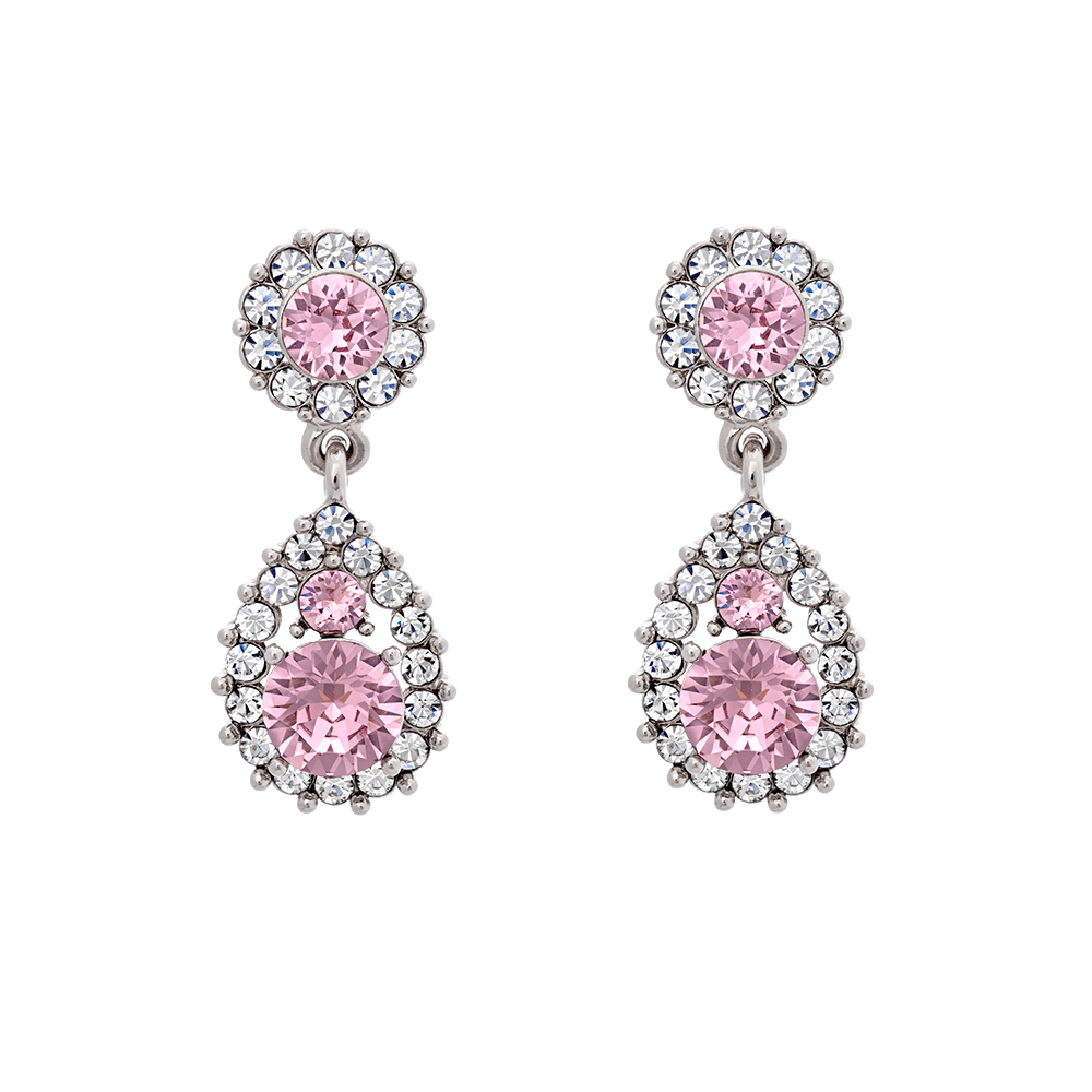Sofia earrings - Pale amethyst
