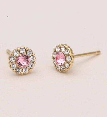 Petite Miss Sofia earrings - Light rose 1000x1000