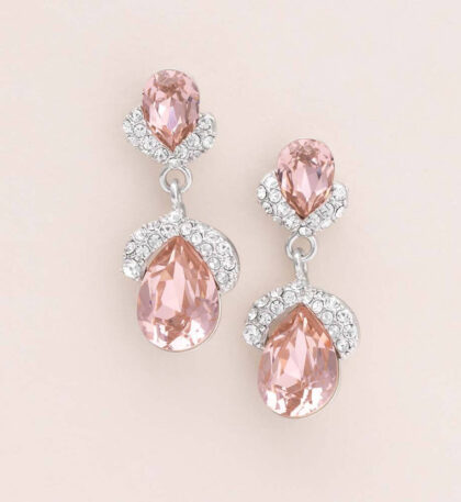 Miss Grace earrings - Vintage rose 1000x1000