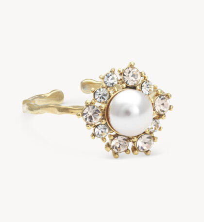 Emily pearl ring - Rosaline